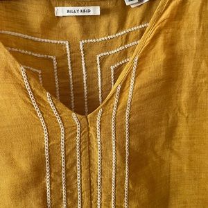 Billy Reid Yellow Linen Dress